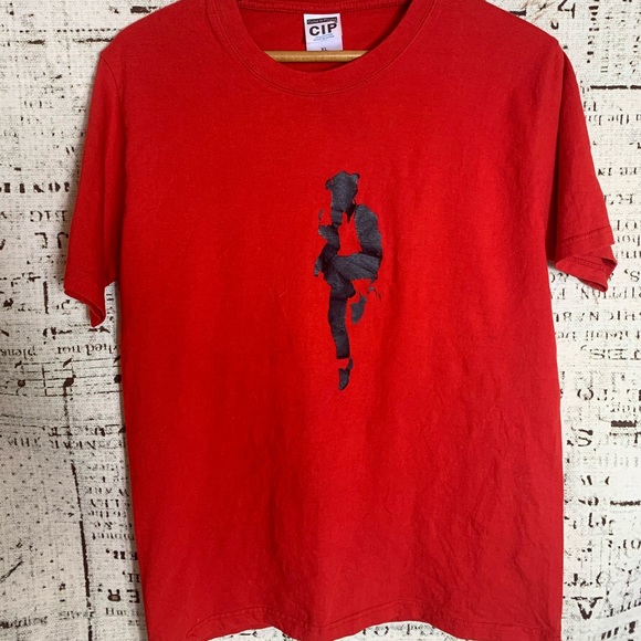🍒 Michael Jackson Shadow Silhouette Tshirt - Picture 2 of 3